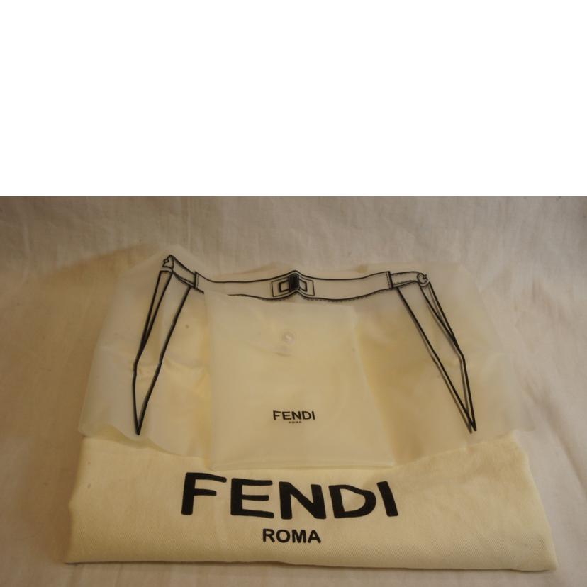FENDI フェンディ/セレリアピーカブースモール/ミニ/ブラック//Aランク/92