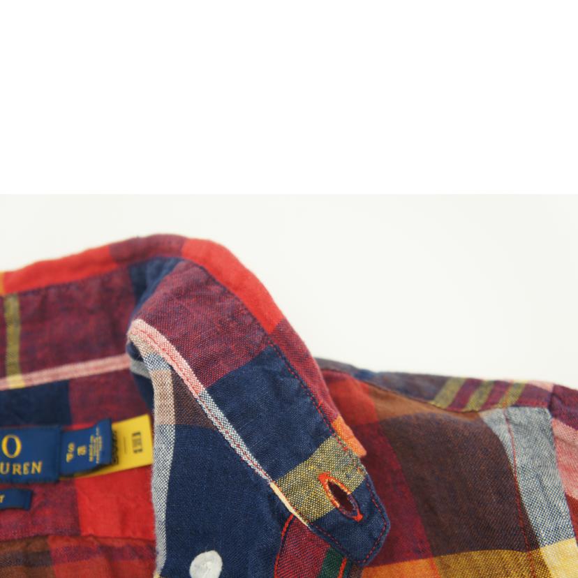 RALPH LAUREN ラルフローレン/レーヨンボタンダウンシャツ//Aランク/09