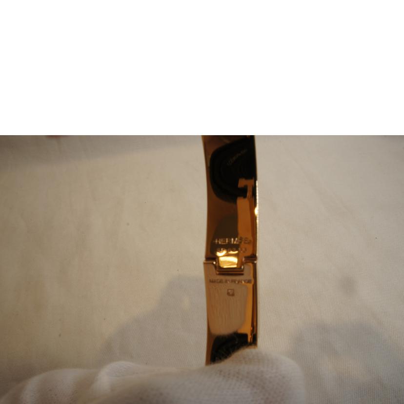 HERMES エルメス/クリククラック/Hバングル/ホワイトピンクゴールド//SAランク/92