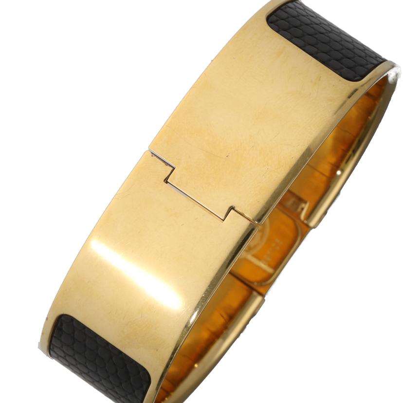 HERMES エルメス/ロケ・バングルウォッチ/レザー/クオーツ/LO1.201//897***/Bランク/38