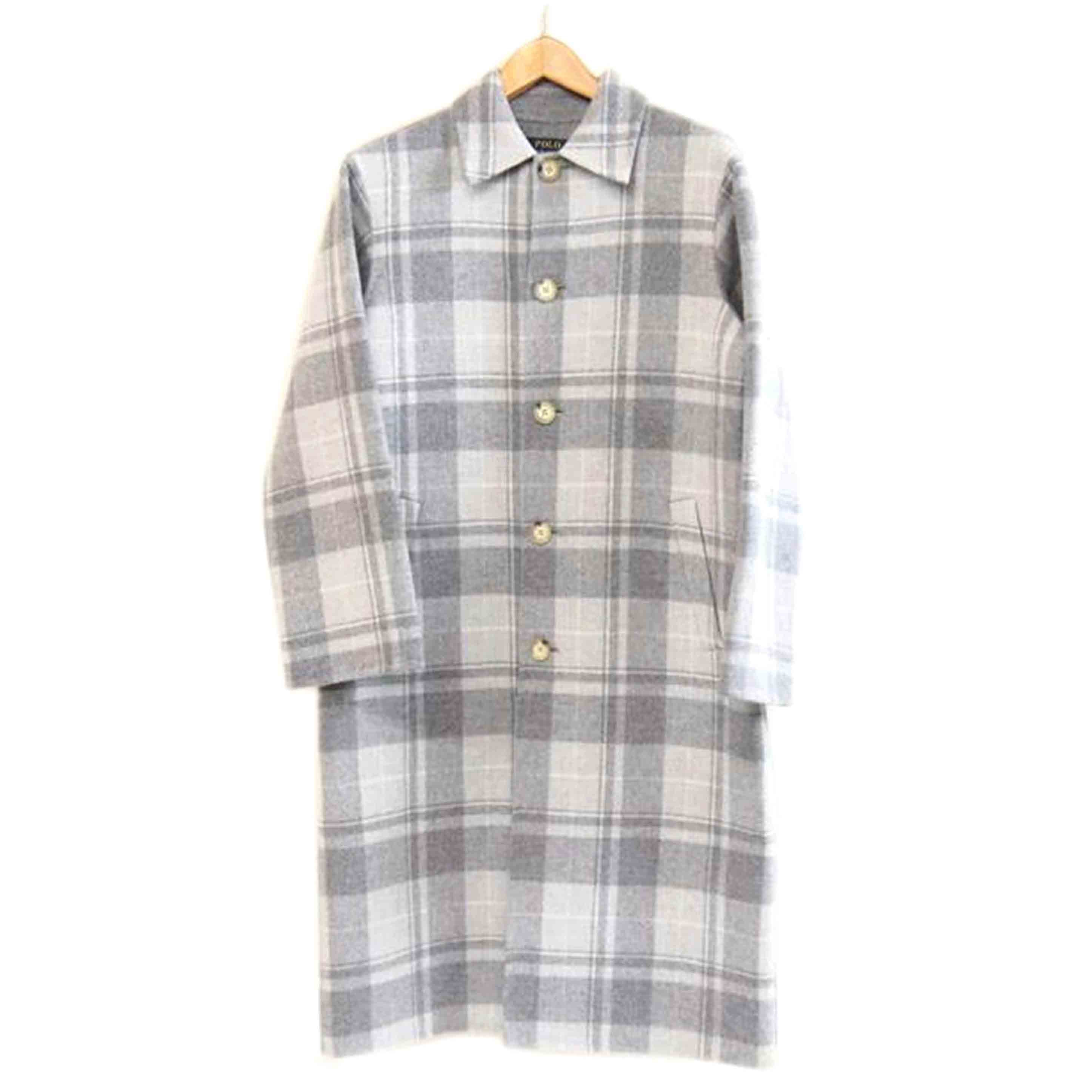 RALPH LAUREN ラルフローレン/ブラッドオーバーサイズウールブレンドカーコート//Sランク/71