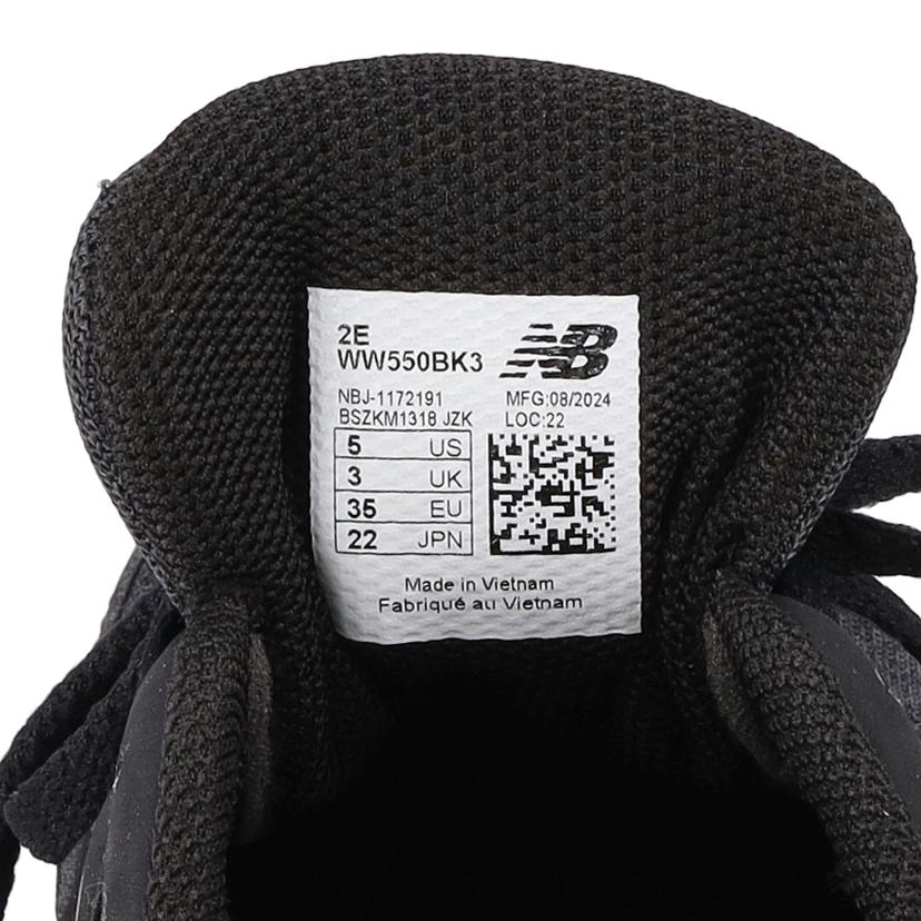 new balance ニューバランス/ローカットスニーカー/WW550BK3//Aランク/94