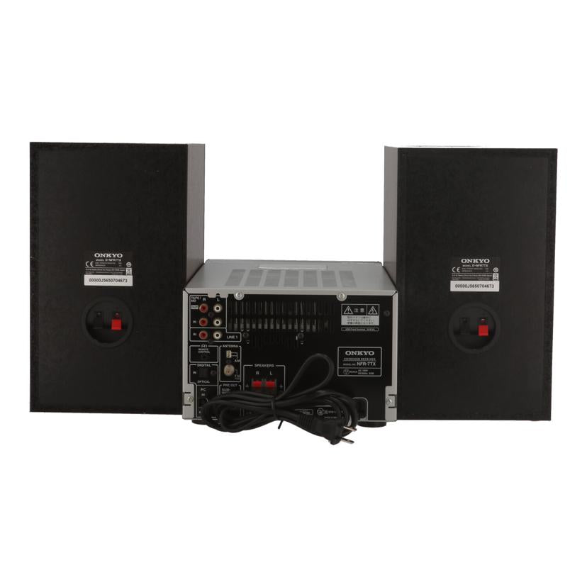 ONKYO オンキヨー /ハイレゾ対応CDコンポ/X-NFR7TX//5091JJ5680605930/Bランク/69