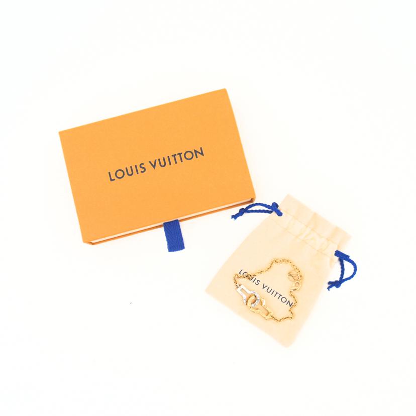 LOUIS VUITTON ルイ・ヴィトン/ブラレスツインロックスブレスレット/M64889//LE1117/ABランク/94