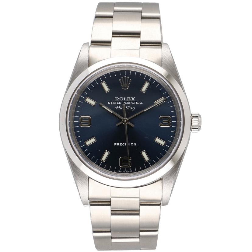 ROLEX ロレックス/エアキング/メンズ/自動巻/ブルー文字盤/14000M//K40****/ABランク/78