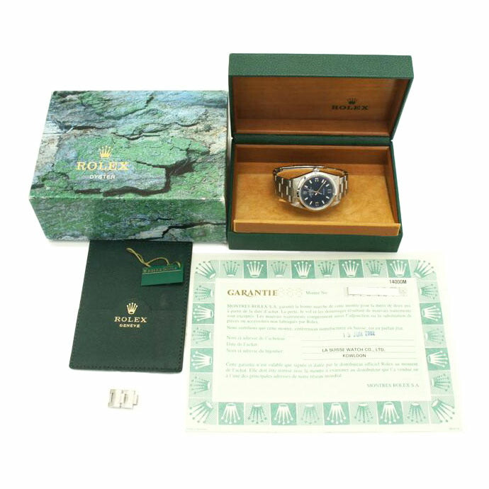 ROLEX ロレックス/エアキング/メンズ/自動巻/ブルー文字盤/14000M//K40****/ABランク/78