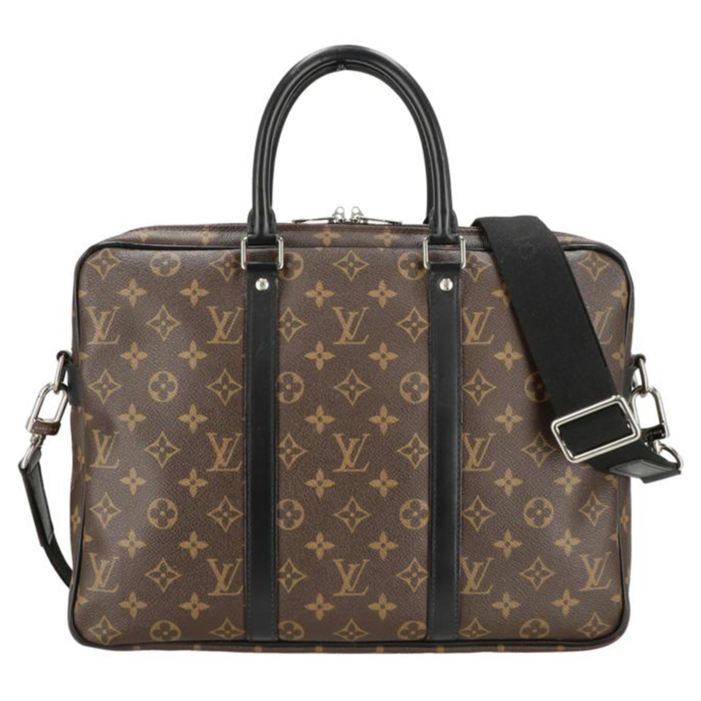 LOUIS VUITTON ルイヴィトン/ポルト ドキュマンヴォワヤージュ/モノグラムマカサー/M40225//GI0***/ABランク/75