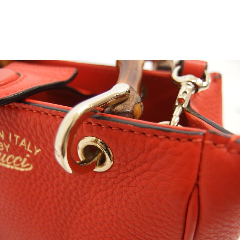 GUCCI グッチ/バンブー ミニショッパー/2Wayハンドバッグ/368823//001***/Aランク/04