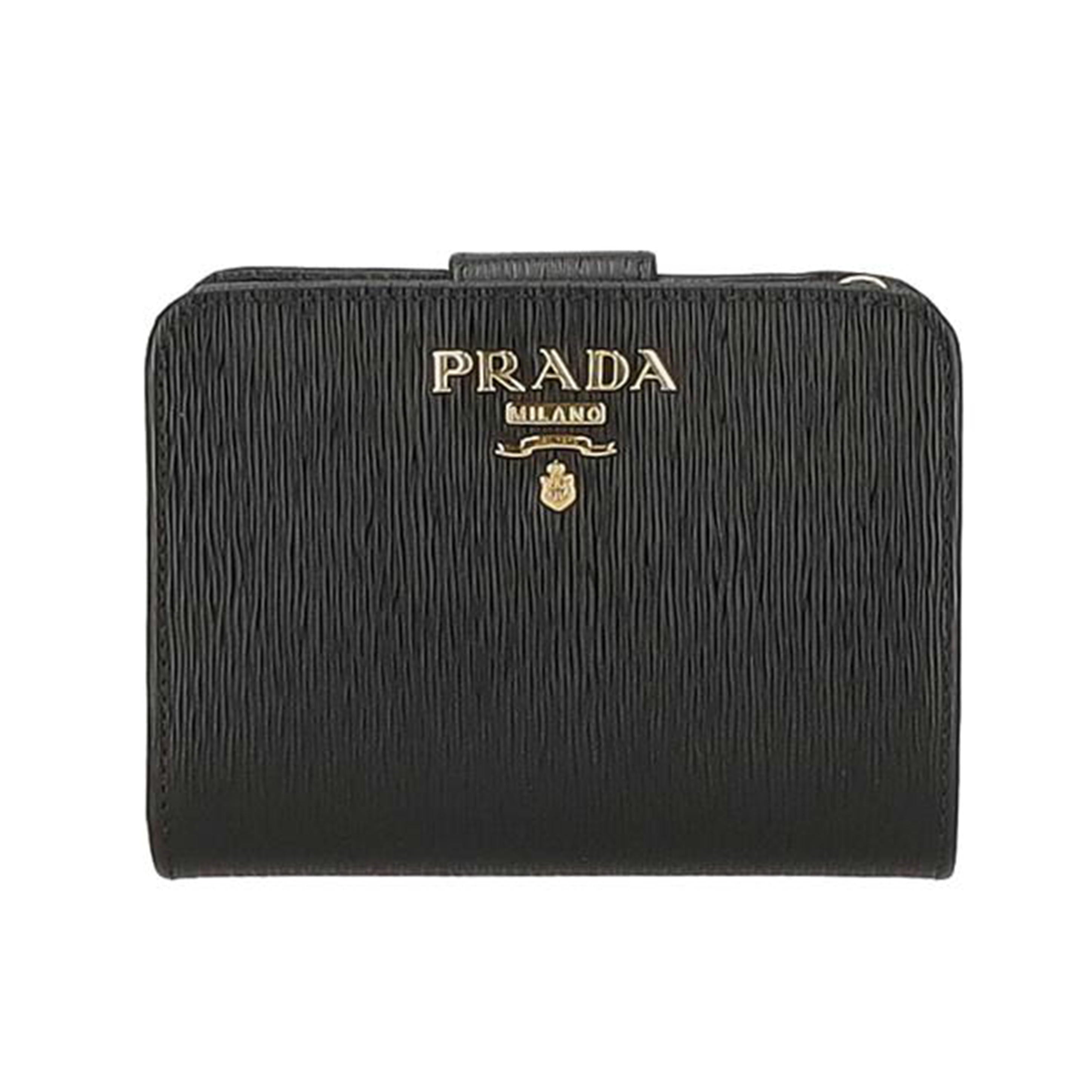 PRADA プラダ/ポートフォリオL字ファスナーコンパクトウォレット/1ML018//165/Sランク/93