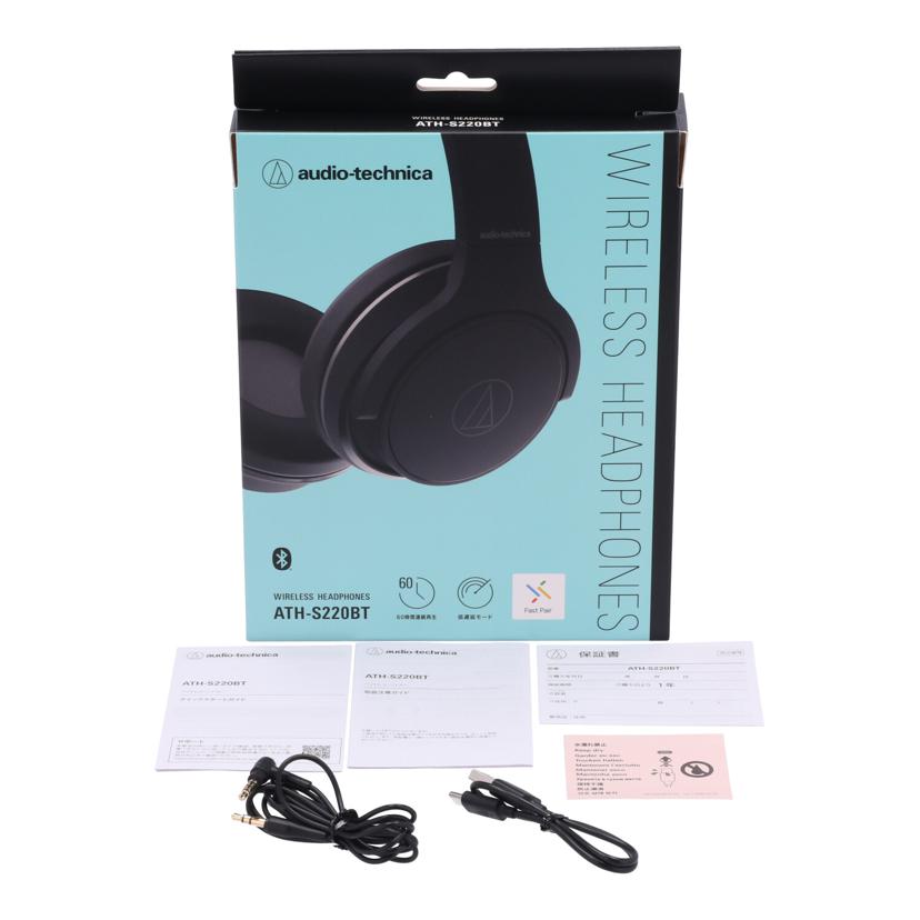 audio-technica オーディオテクニカ /ワイヤレスヘッドホン/ATH-S220BT//417191472015/Bランク/69
