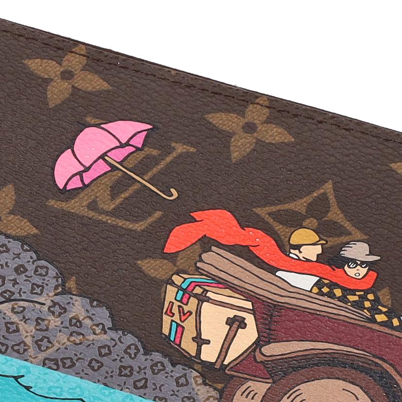 LOUIS VUITTONルイヴィトン/ジッピーウォレット/モノグラムイヴァシオン/M61360//CA3***/Aランク/75