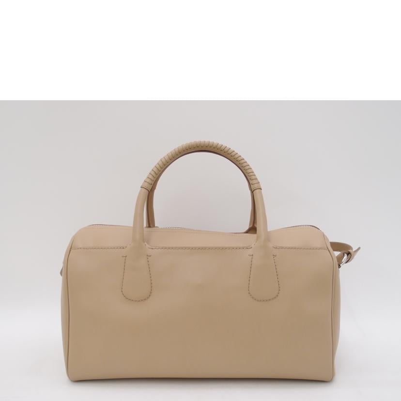Ferragamo フェラガモ/レザー2wayボストン/ベージュ/AU-21//E96*/SAランク/69