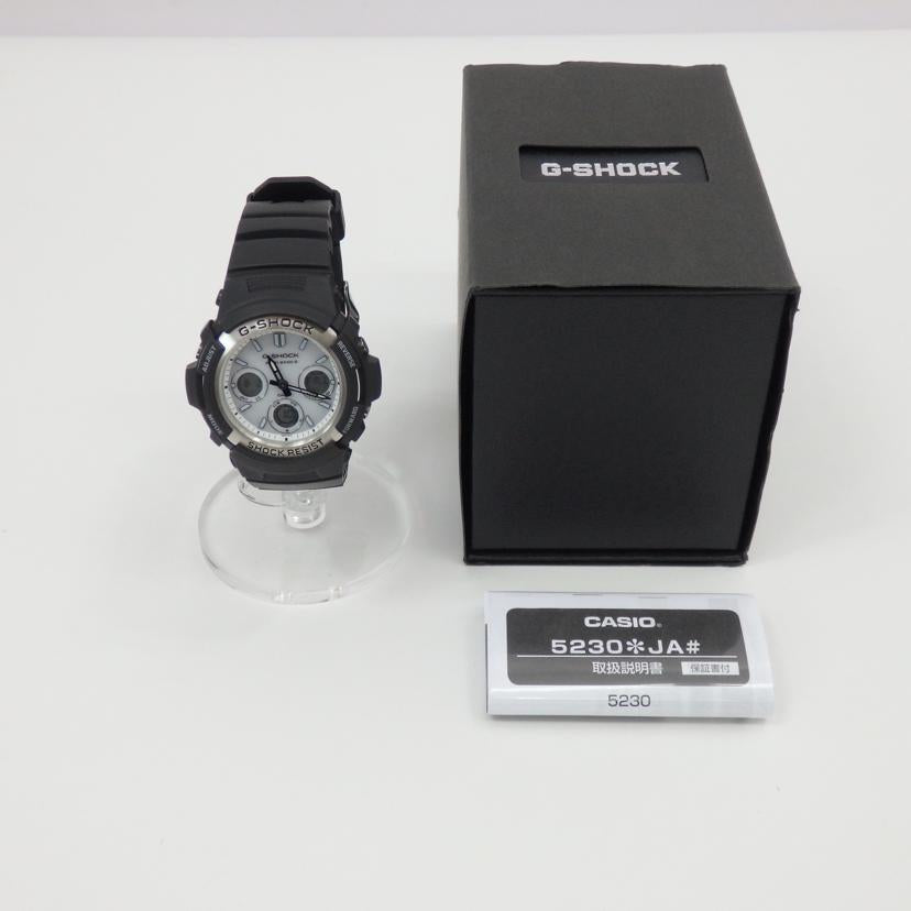 CASIO カシオ/G-SHOCK アナデジ/電波ソーラー/AWG-M100S//103*****/Aランク/77