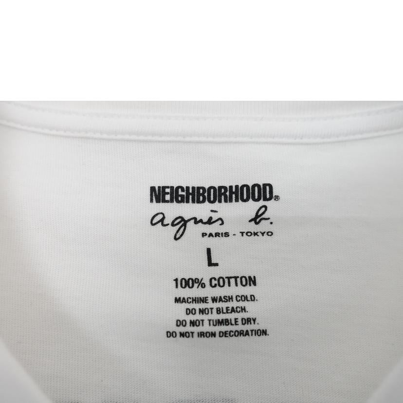 NEIGHBORHOODxAGNES B ネイバーフッドxアニエスベー/RESERVOIR DOGS プリントTシャツ/EDK6SFK6//ABランク/88