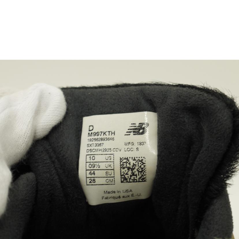 NEW BALANCE ニューバランス/KITH 997 OG "Nonnative" /M997KTH//ABランク/69