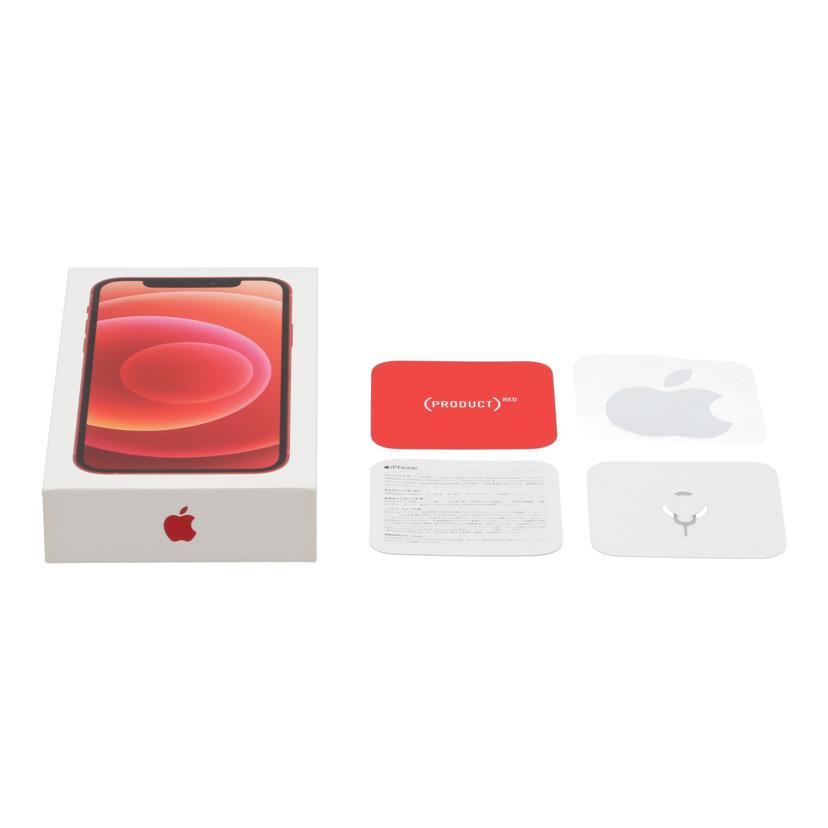 Apple SIMフリー アップル /iPhone12 128GB (PRODUCT)RED/MGHW3J/A//G6TF92ZD0F09/Bランク/05