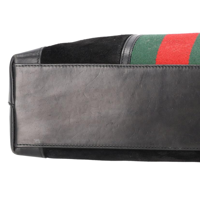 GUCCI グッチ/シェリーラインスエードトート/33890//214***/Bランク/91