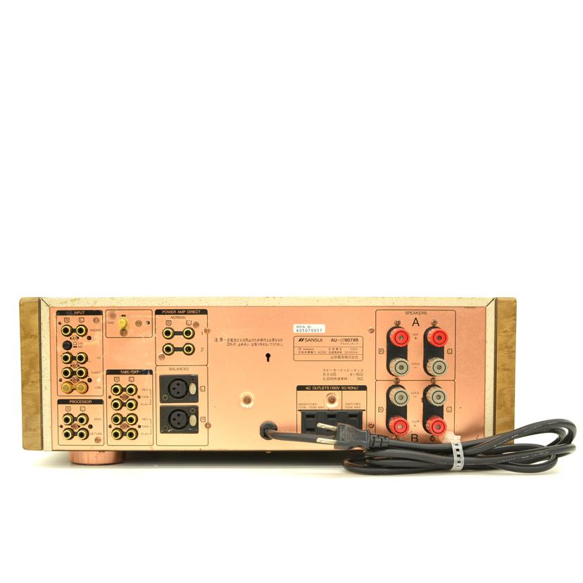 SANSUI サンスイ/プリメインアンプ Au-α907XR/AU-α907XR//605070057/ABランク/75