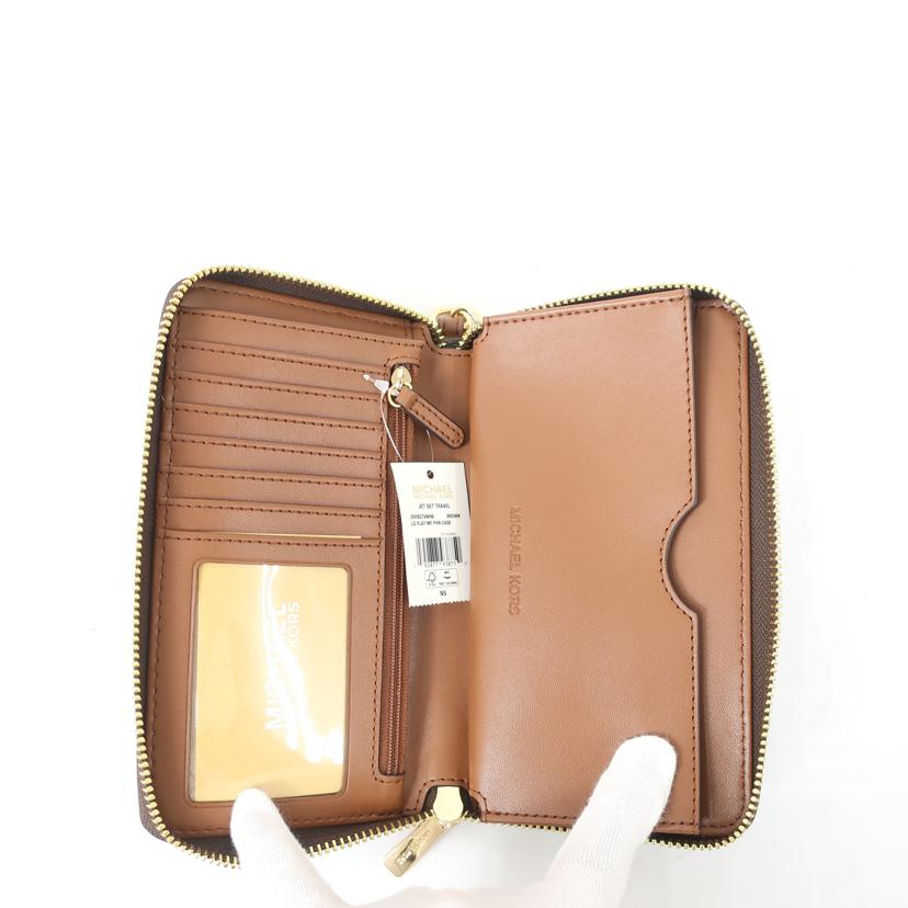 MICHAEL KORS マイケルコース/財布 ブラウン 総柄/35F8GTVW9B//SAランク/65