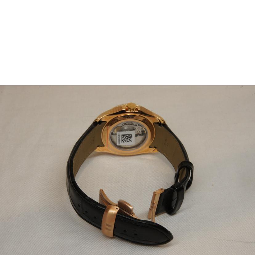 TISSOT ティソ/クチュリエ/スモセコ/デイト/オートマ裏スケ/SS/レザーベルト/Dバックル/ T0354283605100//488***/SAランク/92