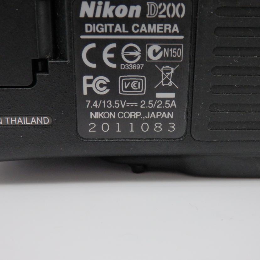 Nikon ニコン/デジタル一眼/D200/D200 ボディ//2011083/Cランク/77