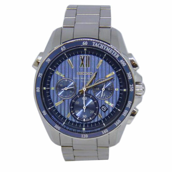 SEIKO セイコー/クロノグラフ/電波ソーラー/8B82-0AL0//330***/Bランク/64
