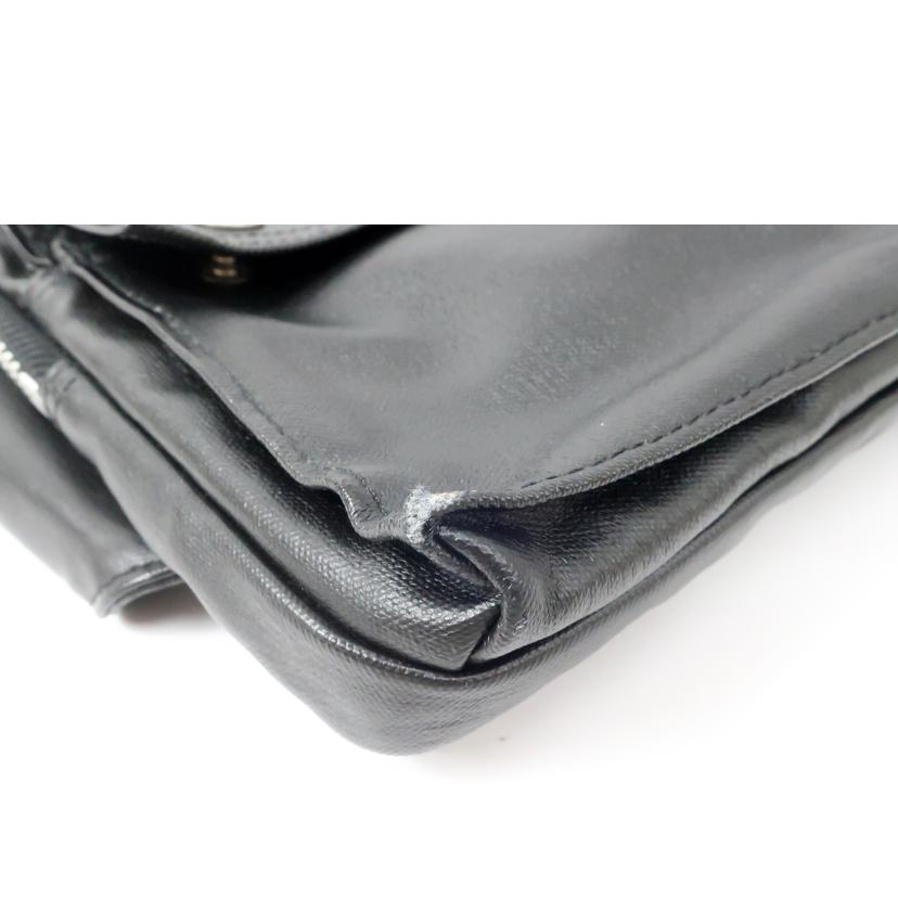 PORTER ポーター/フェイクレザーボディーバッグ ブラック//ABランク/65