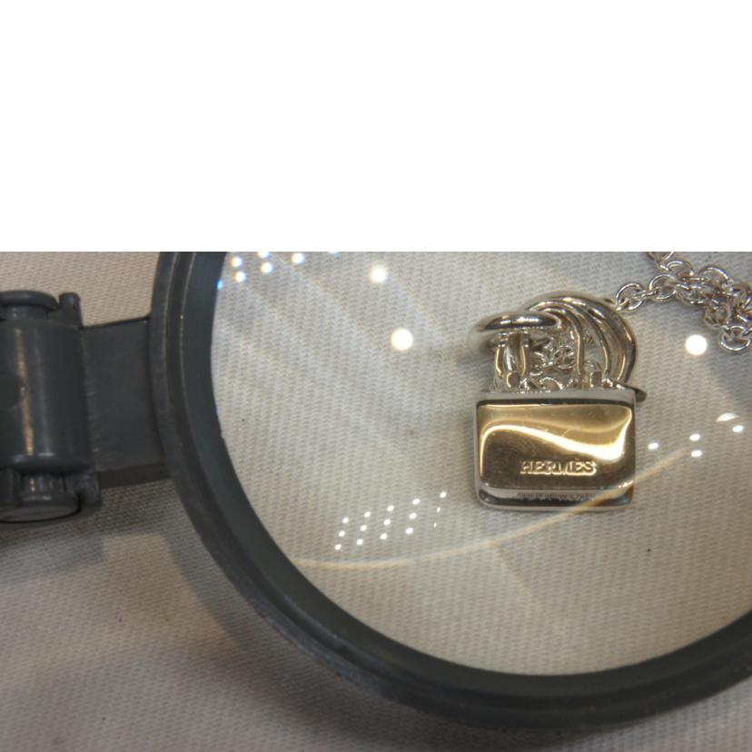 HERMES エルメス/925シルバーアミュレットコンスタンスチェーンネックレス/22AB286128//☆974FI/SAランク/92
