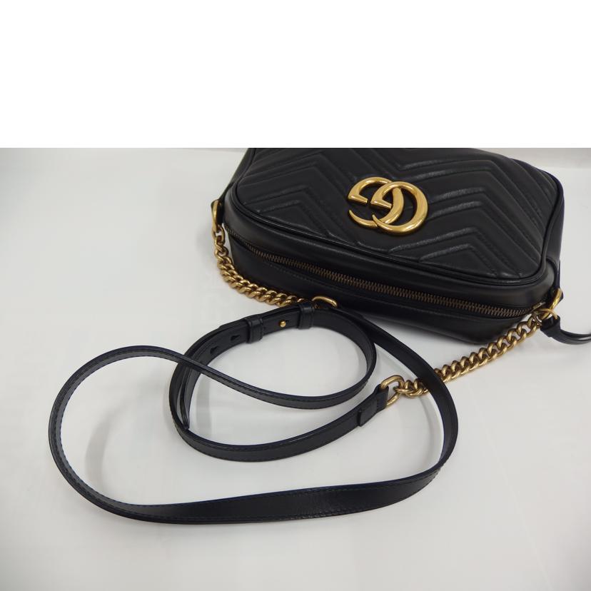 GUCCI グッチ/GGマーモントスモールショルダー/447632//520***/Aランク/82