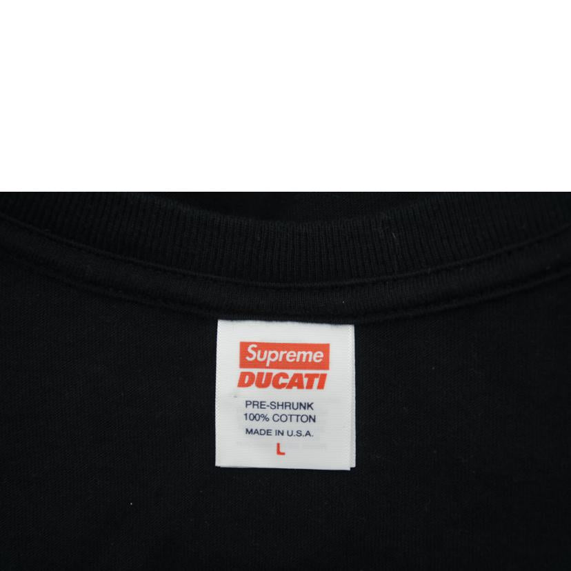 Supreme シュプリーム/Supreme DUCATI黒Tシャツ//ABランク/78