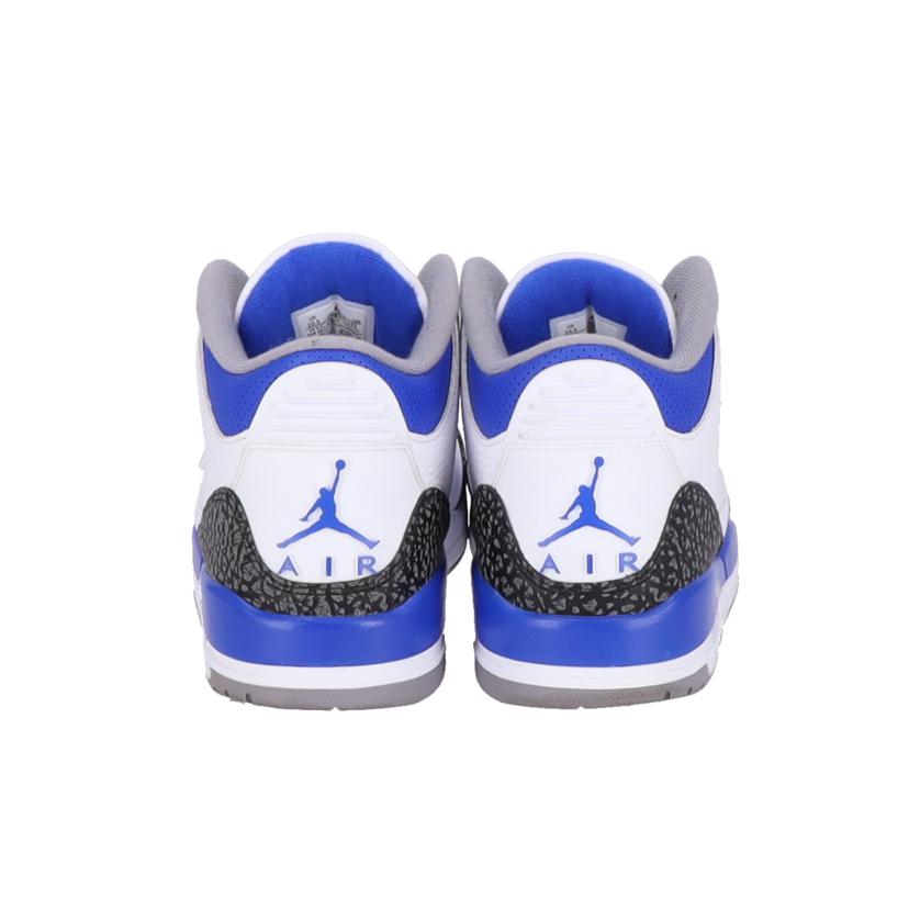 NIKE ナイキ/air jordan 3 retro レーサーブル/CT8532-145//Bランク/78