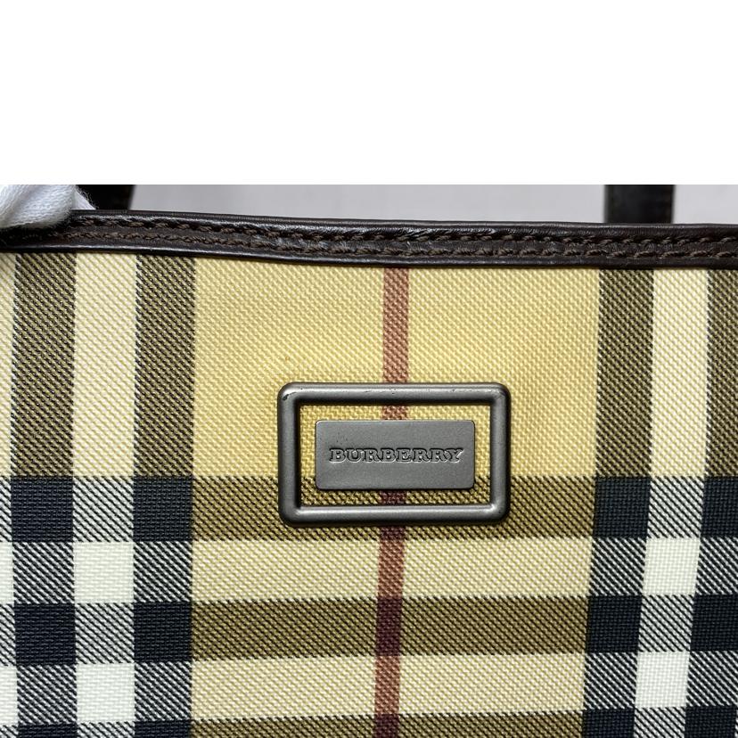 burberry バーバリー/ノバチェックハンドバッグ//Bランク/52
