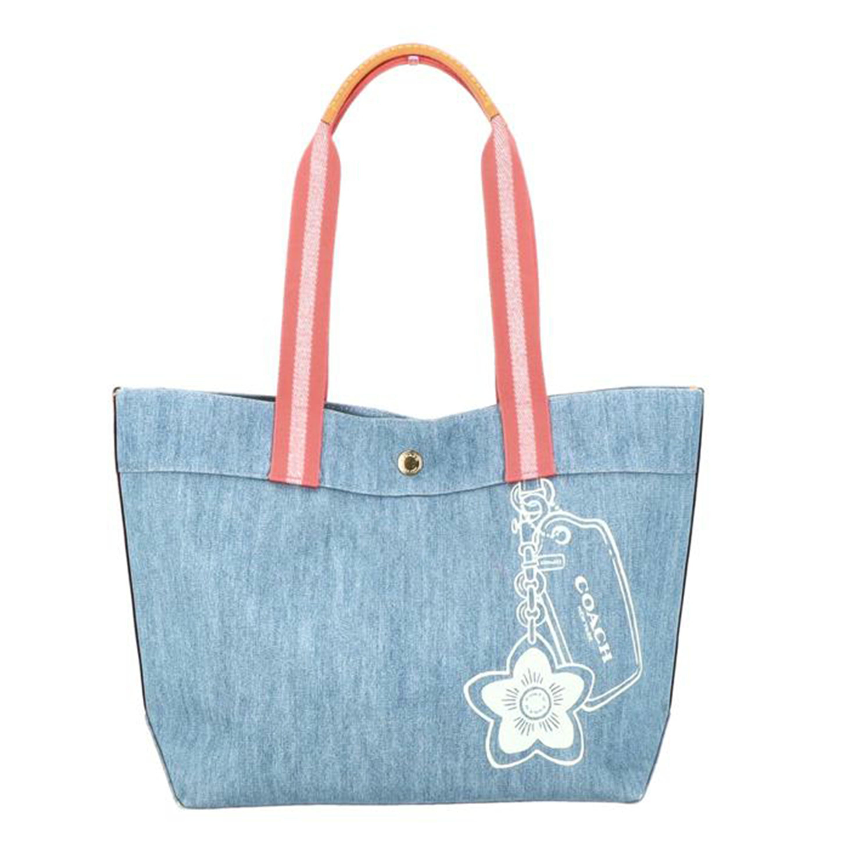 COACH コーチ/チャームプリントデニムトートバッグ/C8292//B22**/ABランク/09