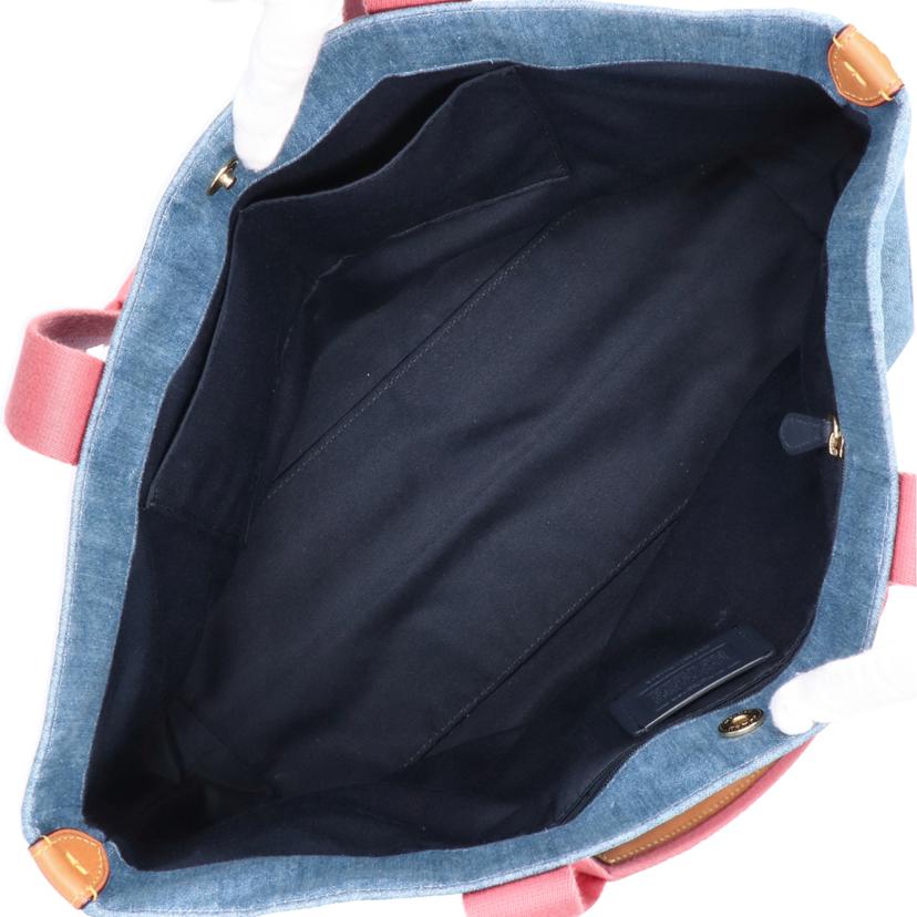 COACH コーチ/チャームプリントデニムトートバッグ/C8292//B22**/ABランク/09