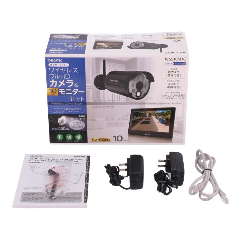 DELCATEC DXアンテナ デルカテック/カメラ&モニターセット/WSS10M1C//R2003360LX/Bランク/09