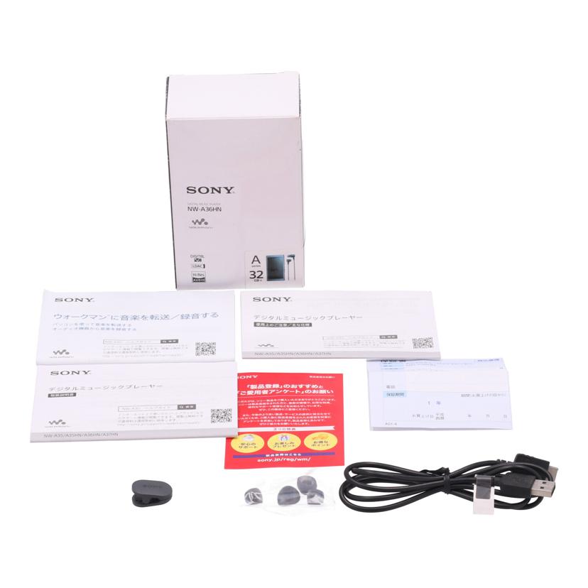 SONY ソニー /ハイレゾ対応ウォークマン 32GB/NW-A36HN//S015436271E/Bランク/70