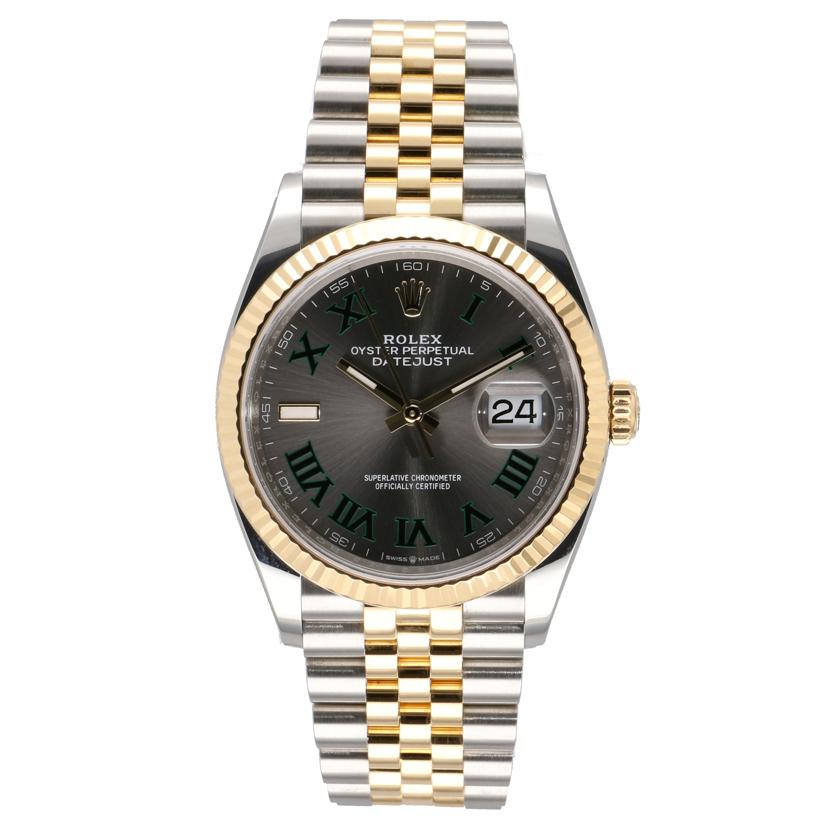 ROLEX ロレックス/デイトジャスト/グリーンローマ/スレート文字盤/126233//241*****/Aランク/91