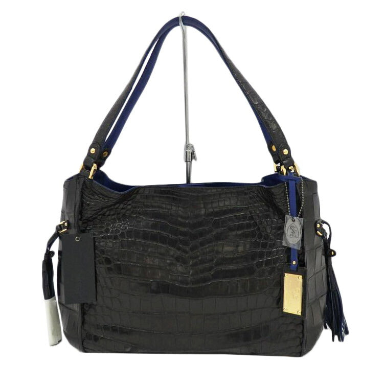 cocco cristallo コッコクリスターロ/クロコトートバッグ JRA//Aランク/77