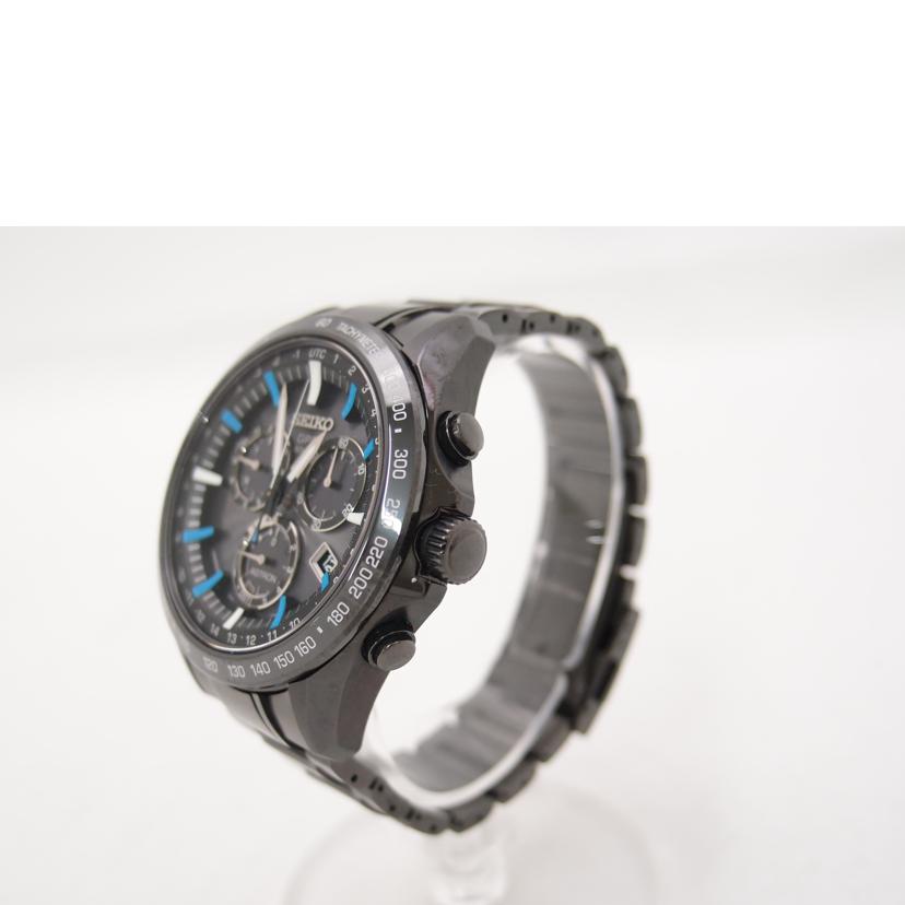 SEIKO セイコー 腕時計 8X82-0AC0 ASTRON GPS 黒文字盤/アストロン/ブルーインデックス/電波ソーラー/SBXB013//471***/Bランク/69