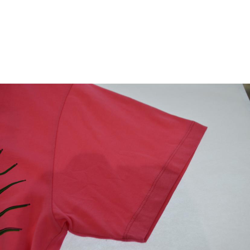 GUCCI グッチ/マニフェストロゴTシャツ/XSサイズ/ピンク/492347//Sランク/89