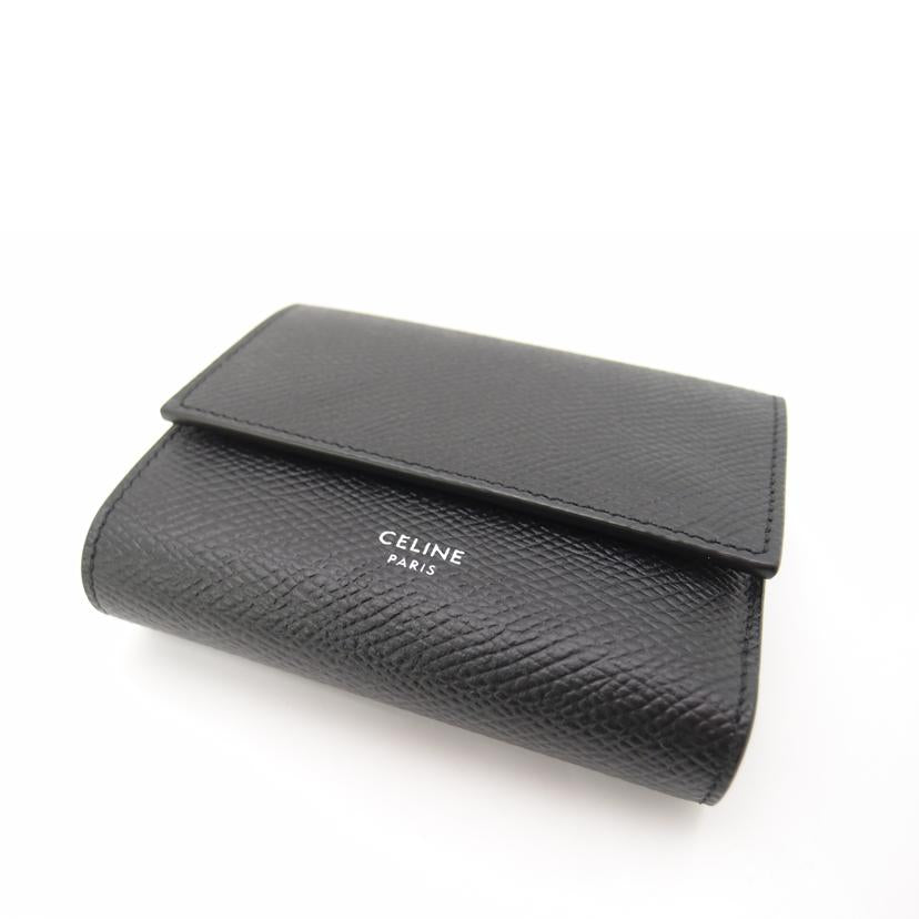 CELINE セリーヌ/コンパクト財布/ブラック//F-I******/Aランク/69