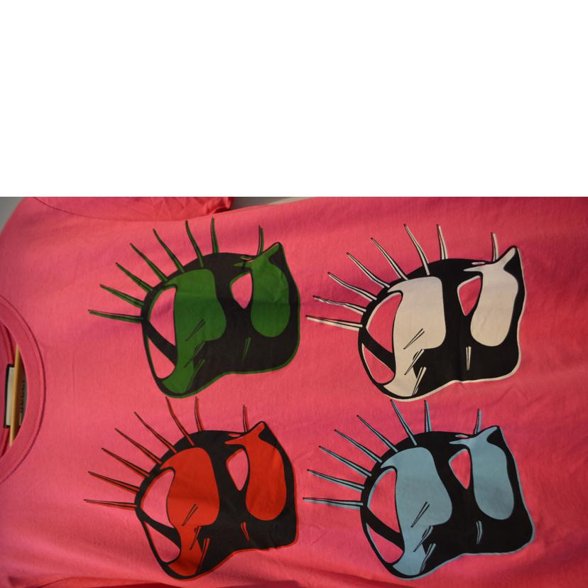 GUCCI グッチ/マニフェストロゴTシャツ/XSサイズ/ピンク/492347//Sランク/89