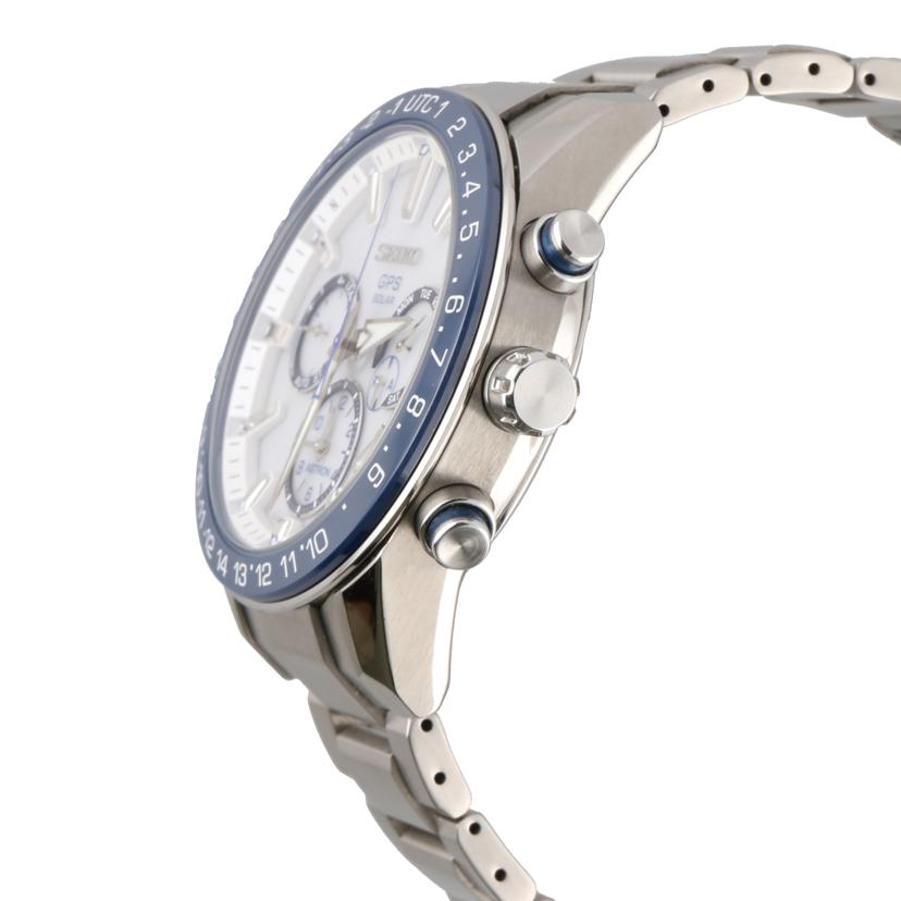 SEIKO セイコー/アストロン・ホワイト/SS/GPS電波ソーラー/SBXC013//950***/ABランク/01