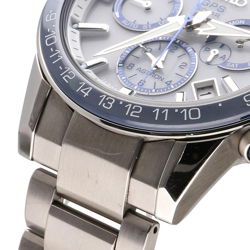 SEIKO セイコー/アストロン・ホワイト/SS/GPS電波ソーラー/SBXC013//950***/ABランク/01