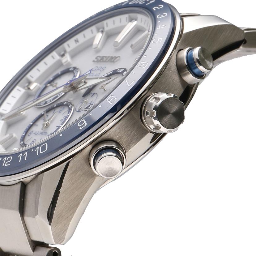 SEIKO セイコー/アストロン・ホワイト/SS/GPS電波ソーラー/SBXC013//950***/ABランク/01