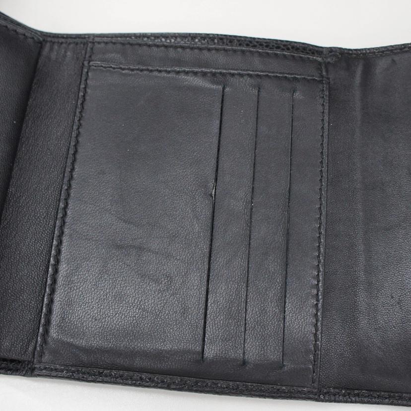 CHANEL シャネル/ココマーク三つ折り財布/キャビアスキン/A13226//680****/ABランク/93