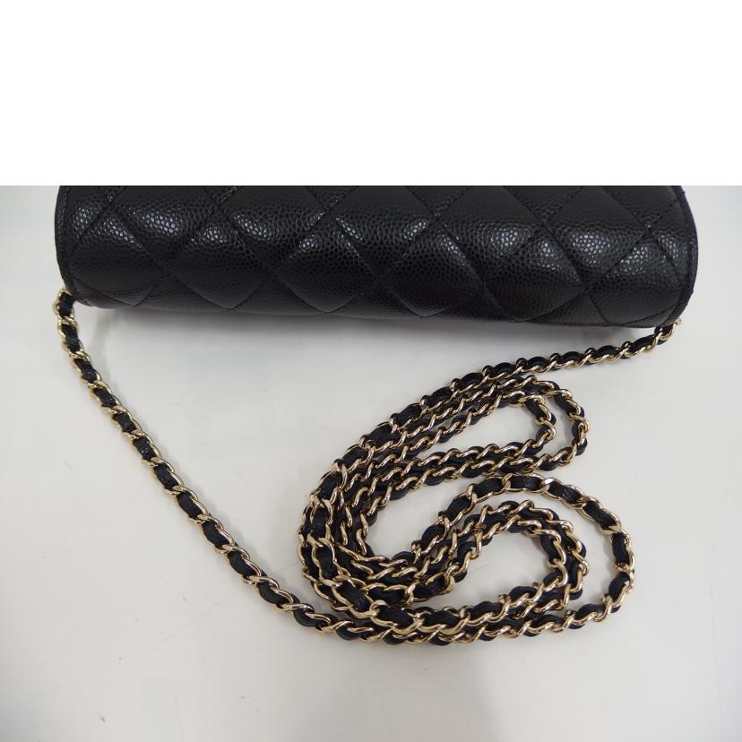 CHANEL シャネル/マトラッセ/アイウェアケース/チェーンショルダー//317*****/Aランク/82