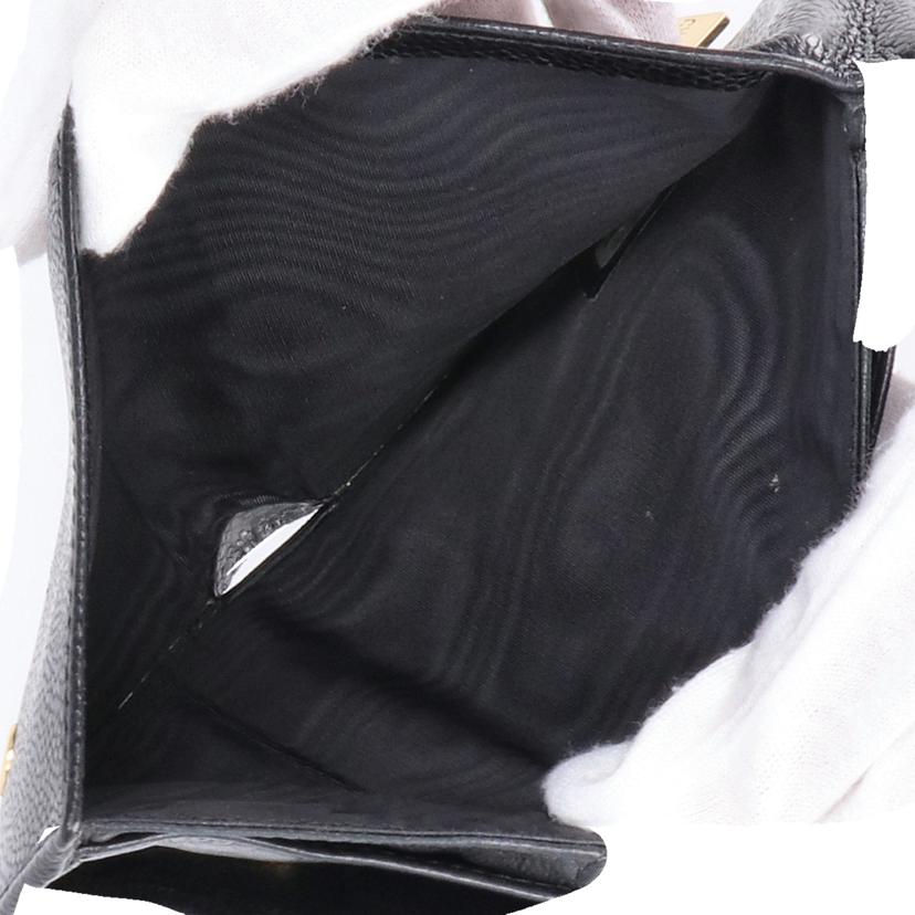 CHANEL シャネル/ココマーク三つ折り財布/キャビアスキン/A13226//680****/ABランク/93