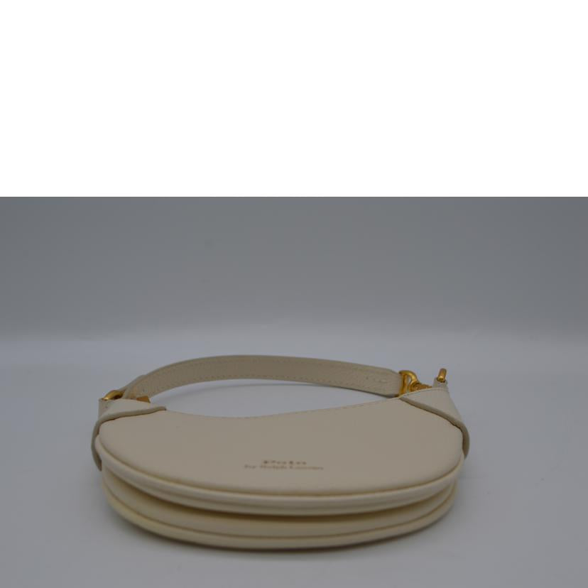 Ralph Lauren ラルフローレン/Polo ID レザーカードケース/ホワイト/WAPOSLG02320048100//Aランク/89