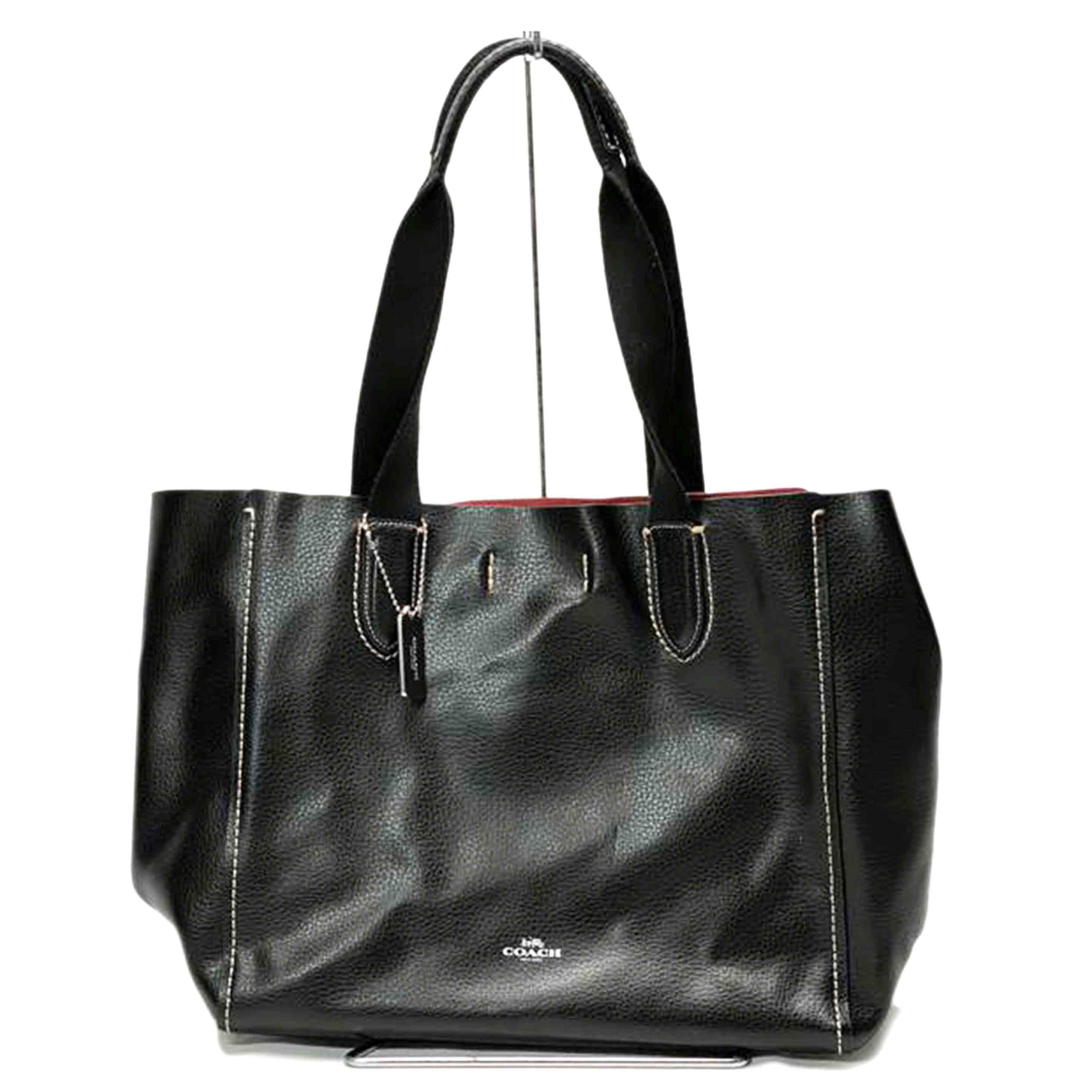 COACH COACH/ダービー レザートートバッグ/58660//H22**/Bランク/52